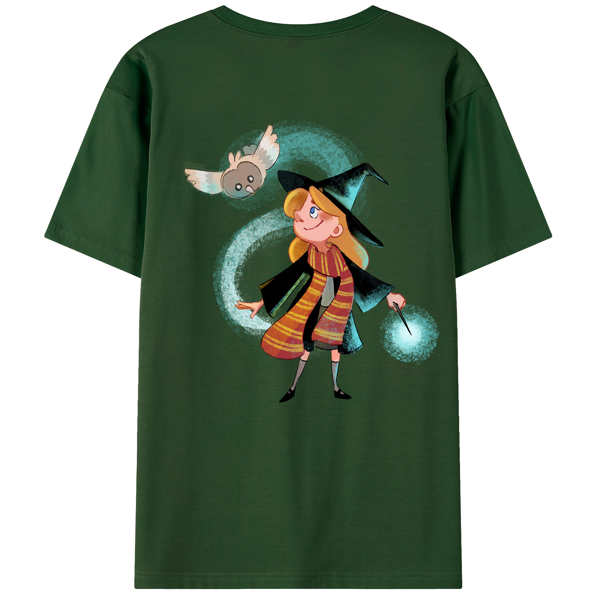 （画像用） Harry Potter ハリー・ポッターシリーズ 綿100％半袖Tシャツ（背面プリント）